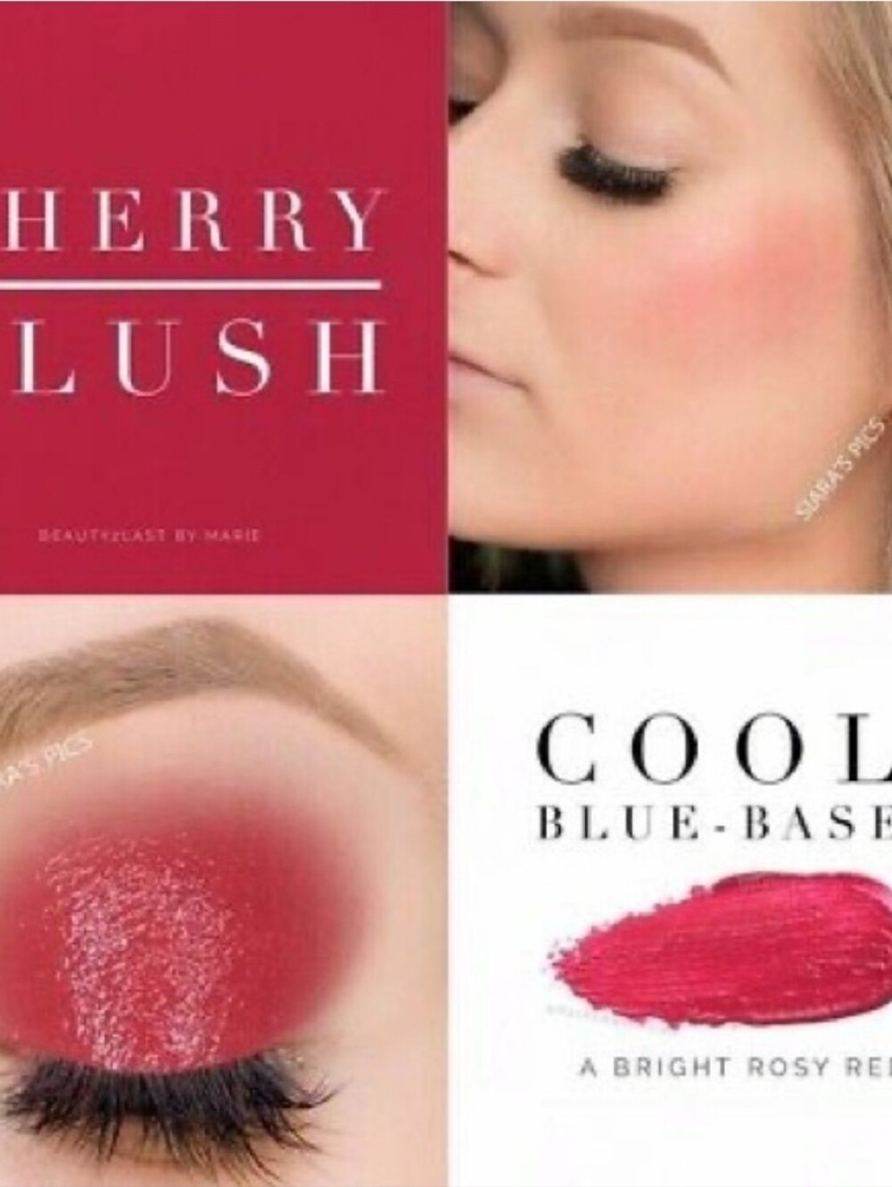 Cherry Blush Cool Blue-Based Cream Blush - Cherry